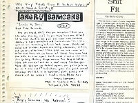 ANGRY SAMOANS Metal Mike Scrapbook 1981 – P.J. Galligan on Lead Guitar Page 8
